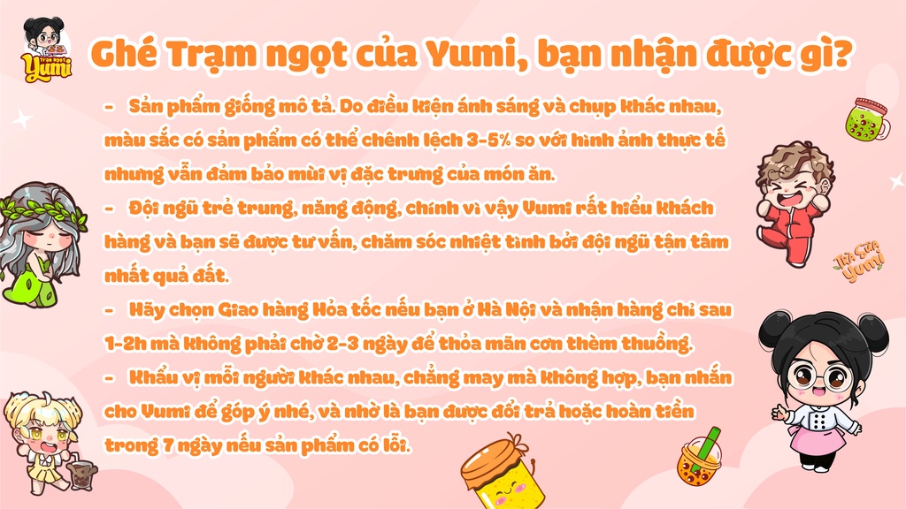 Mô tả Khô bò miếng chua cay Trạm ngọt Yumi đồ ăn vặt thịt chanh ớt thơm ngon - 2