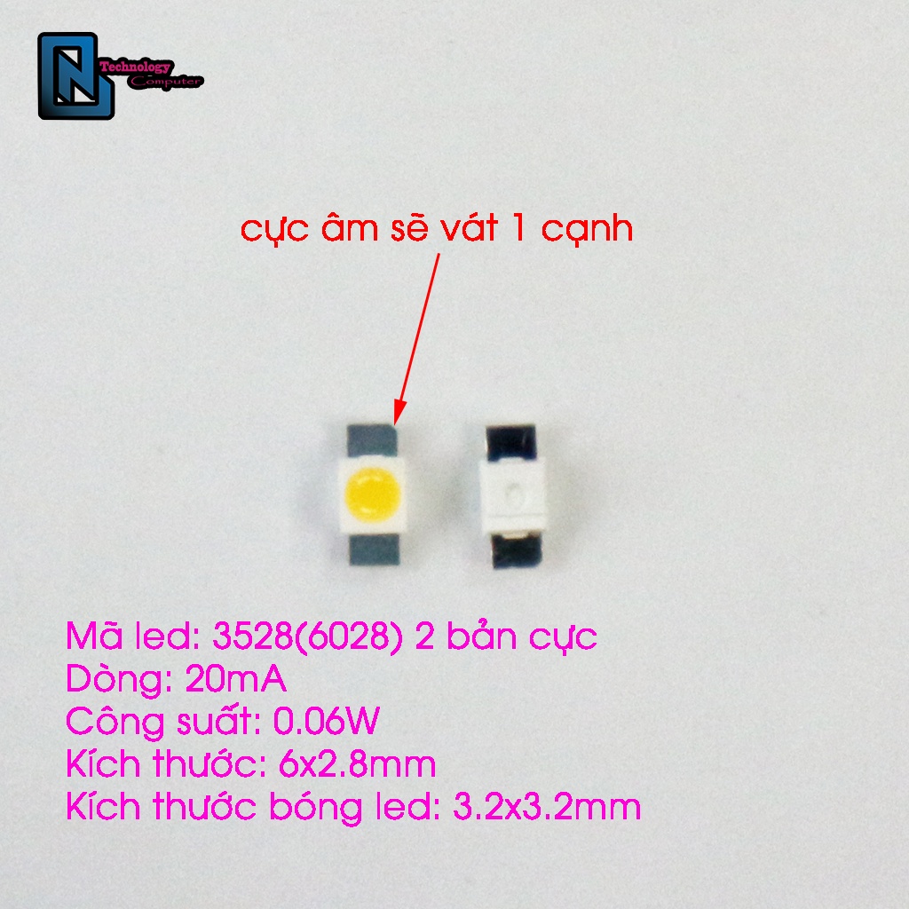 Bóng Led 6028 Hai Cực Combo 5 Chiếc Dành Cho Bàn Phím Cơ Đầy Đủ Màu Sắc ...
