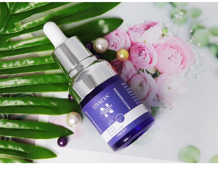 Mô tả Serum niacinamide LIYALAN 30ml chứa Vitamin B3 5% 10% chống mụn chống nhiễm trùng làm trắng da mặt - 7