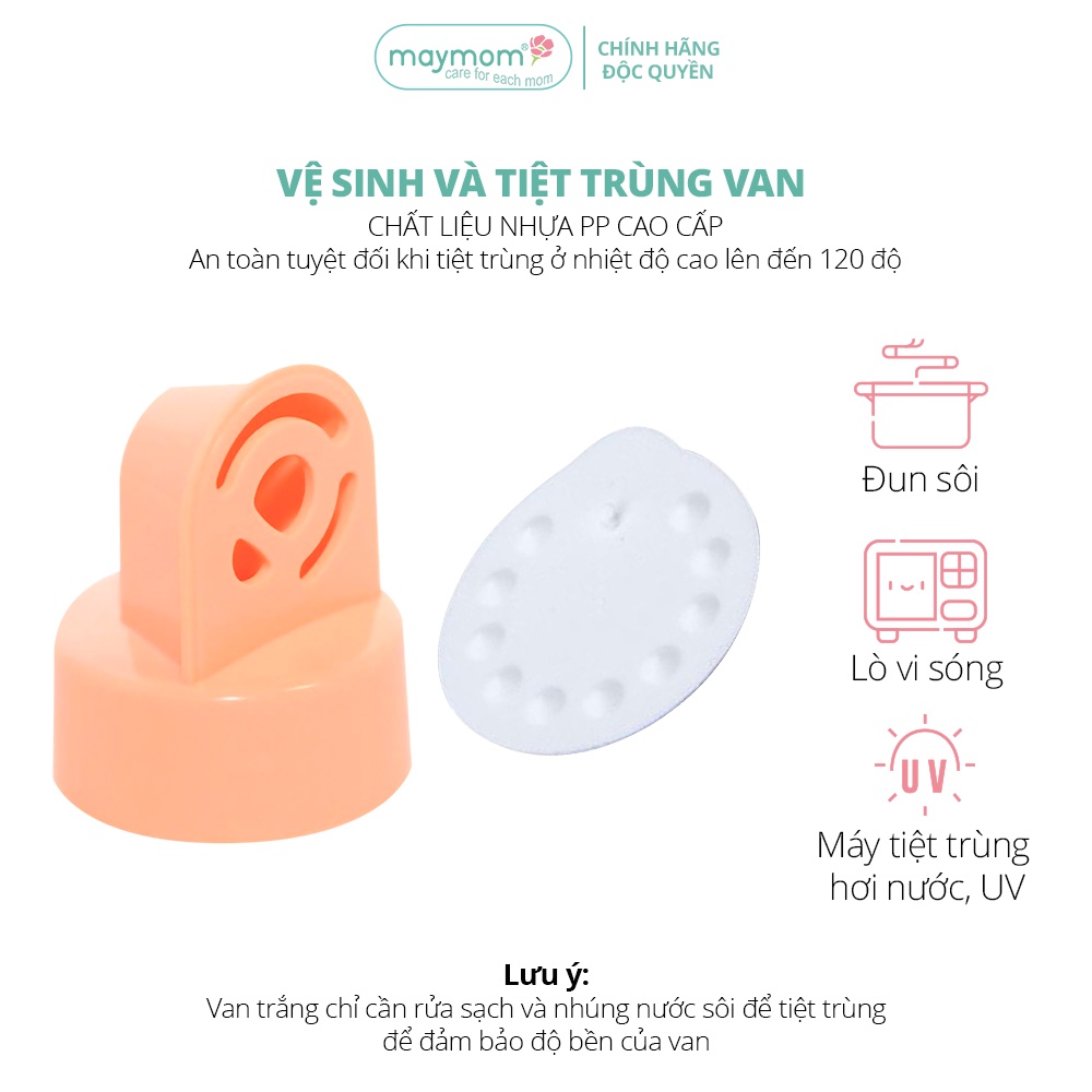Mô tả Van Vàng Máy Hút Sữa Maymom, Phụ Kiện Thay Thế Máy Medela Pump, Harmony, Swing, Mini Electric - 9