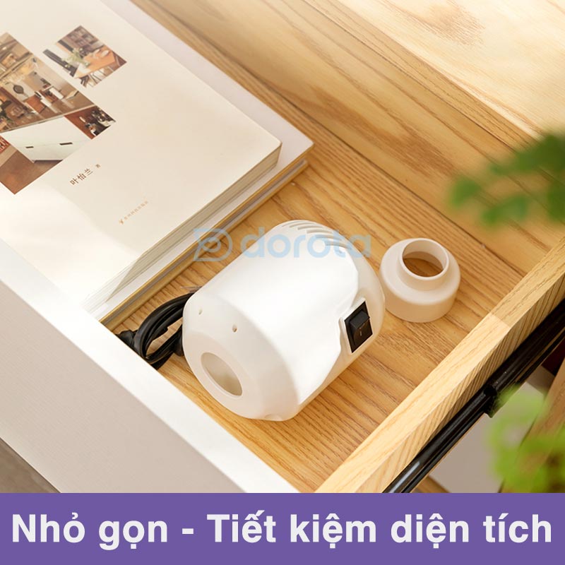 Mô tả Máy hút chân không quần áo sử dụng cho túi zip DOROTA bơm điện nhỏ gọn tiết kiệm AQ - 3