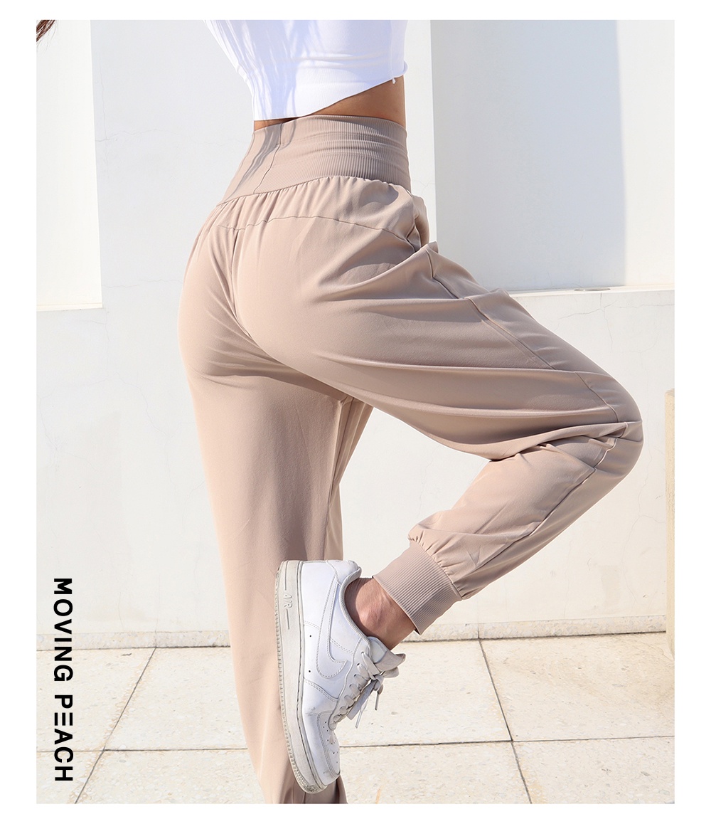 Mô tả MOVING PEACH Quần Jogger Thể Thao Lưng Cao In Họa Tiết Quả Đào Có Size S-XL Cho Nữ DLD - 8