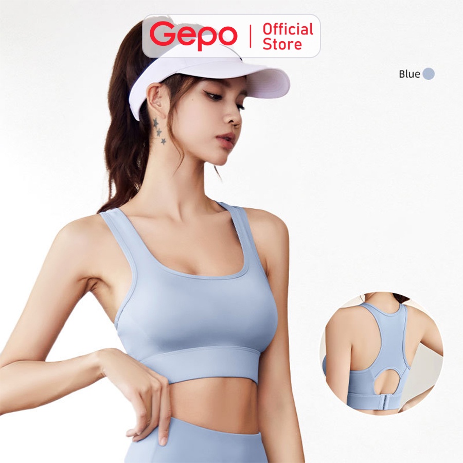 Mô tả Áo bra tập gym yoga cao cấp có mút ngực chống sốc GEPO GP204 - 1