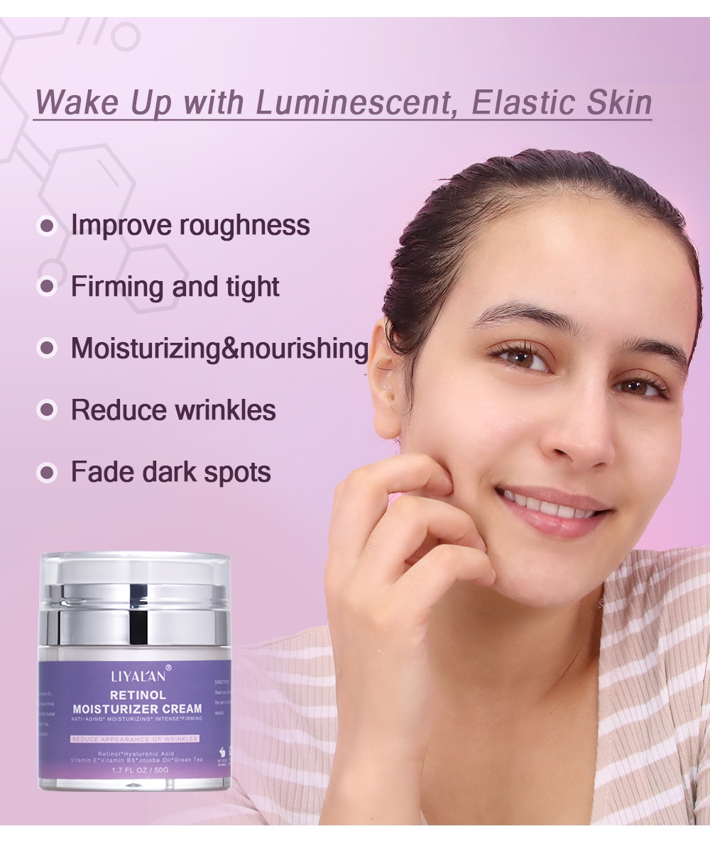 Mô tả Kem dưỡng ẩm LIYALAN 50g retinol hữu cơ tự nhiên chống lão hóa da cho nữ - 4