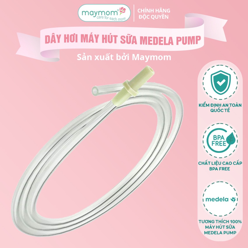 Mô tả Dây Hút Sữa Medela Pump Sản Xuất bởi Maymom, Không Chứa BPA, An Toàn 100%, Vệ Sinh Dễ Dàng - 2