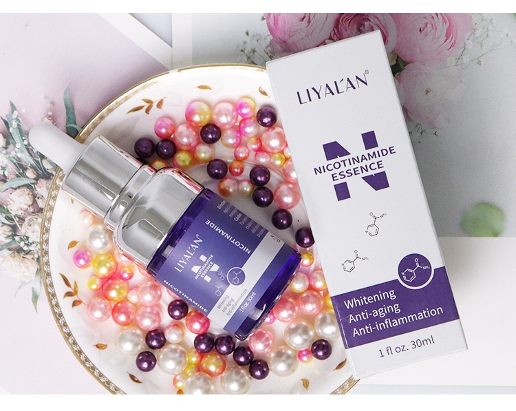 Mô tả Serum niacinamide LIYALAN 30ml chứa Vitamin B3 5% 10% chống mụn chống nhiễm trùng làm trắng da mặt - 6