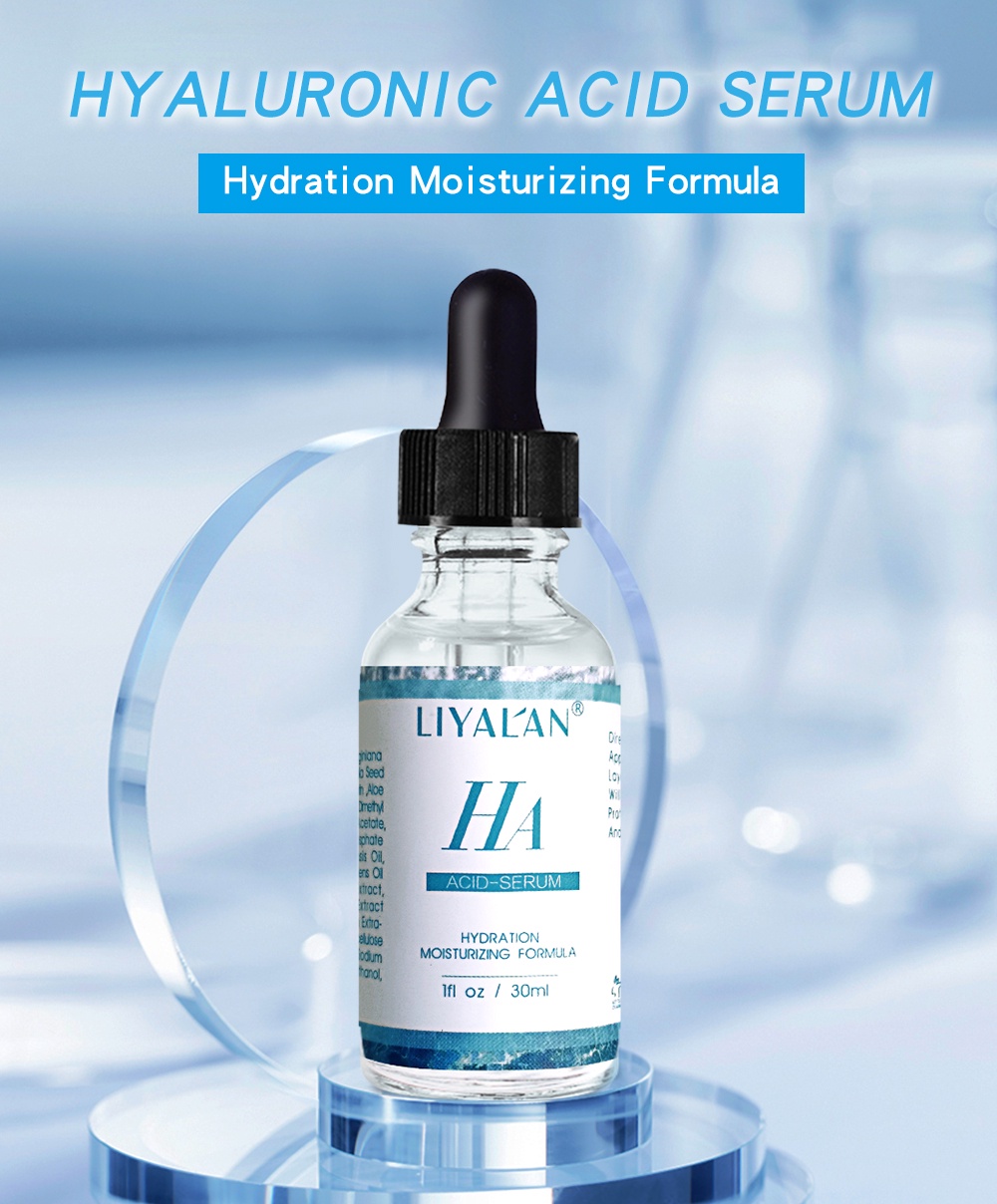 Mô tả Serum dưỡng ẩm da LIYALAN Hyaluronic Acid HA ngăn ngừa nếp nhăn chăm sóc làn da 30ml - 3