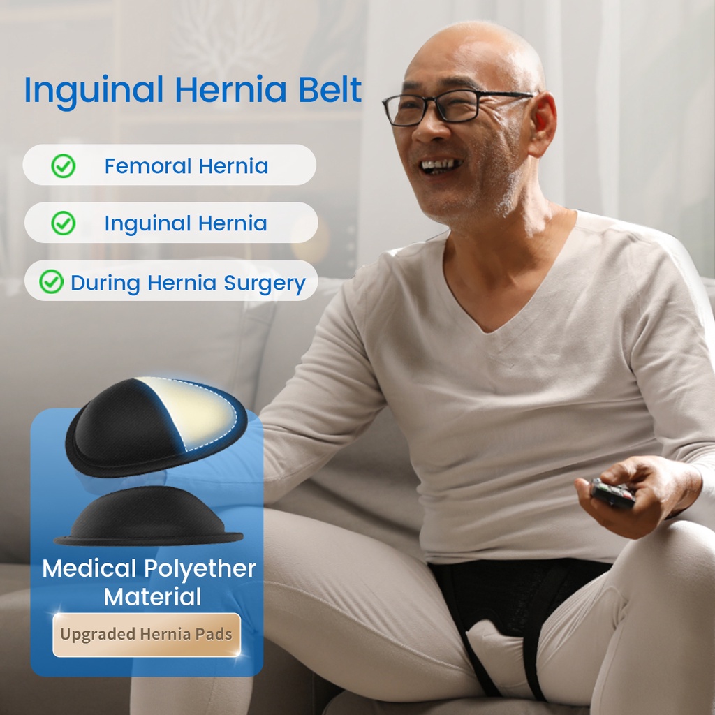 Mô tả Đai Giảm Đau VELPEAU Hernia Kèm 2 Miếng Đệm Nén Có Thể Tháo Rời - 2