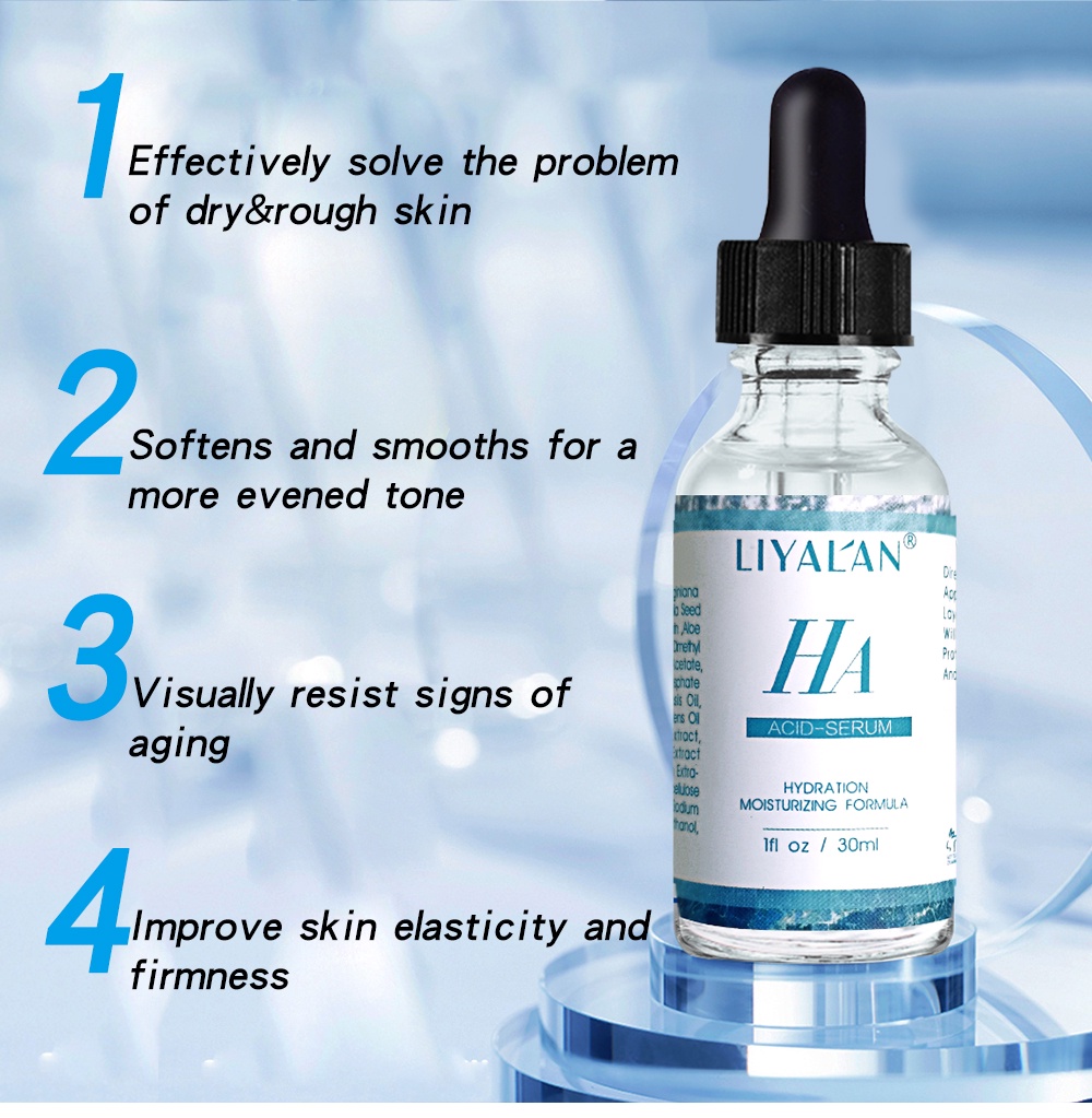 Mô tả Serum dưỡng ẩm da LIYALAN Hyaluronic Acid HA ngăn ngừa nếp nhăn chăm sóc làn da 30ml - 2