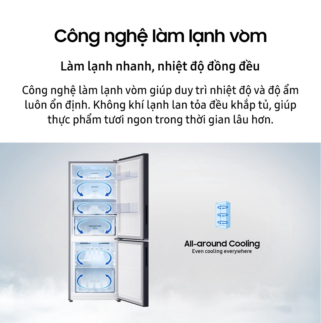 Mô tả [Shopee - Lắp đặt 0Đ HN HCM]Tủ Lạnh hai cửa Samsung Inverter 280 Lít RB27N4010BU - 5