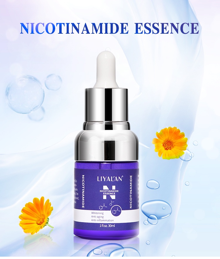 Mô tả Serum niacinamide LIYALAN 30ml chứa Vitamin B3 5% 10% chống mụn chống nhiễm trùng làm trắng da mặt - 1