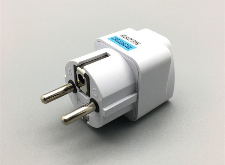 Mô tả Phích cắm điện chuyển đổi HOKU từ 3 chân sang 2 chân an toàn chịu nhiệt độ cao, 220V PCD01 - 3