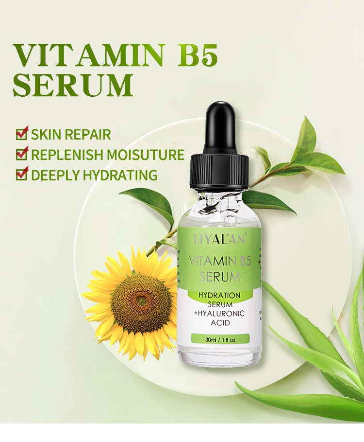 Mô tả Serum Vitamin B5 LIYALAN với axit hyaluronic dưỡng ẩm ngừa sưng da hiệu quả 30ml - 1