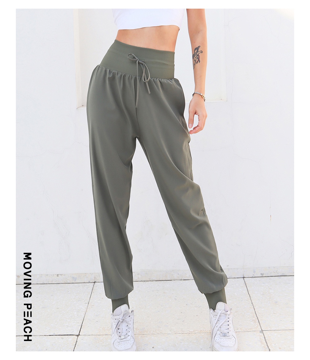 Mô tả MOVING PEACH Quần Jogger Thể Thao Lưng Cao In Họa Tiết Quả Đào Có Size S-XL Cho Nữ DLD - 6