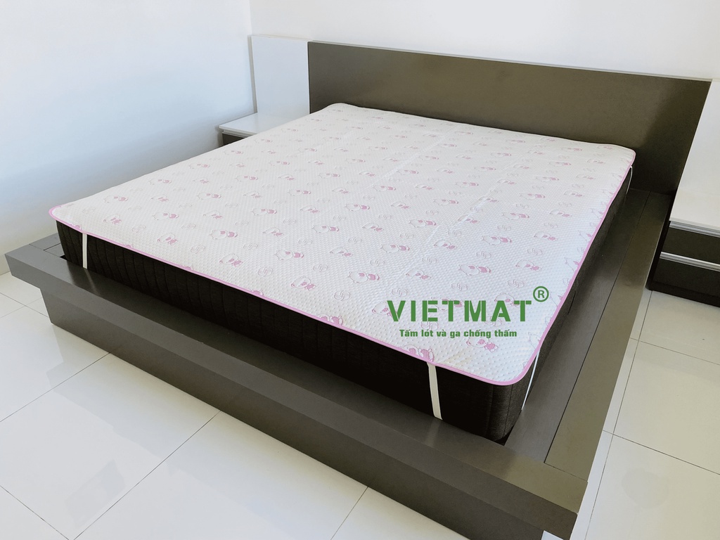 Mô tả Tấm lót chống thấm cho bé VIETMAT các size 1x2m - 1,2x2m - 1,4x2m - 1,6x2m - 1,8x2m - 2,2x2m - 2