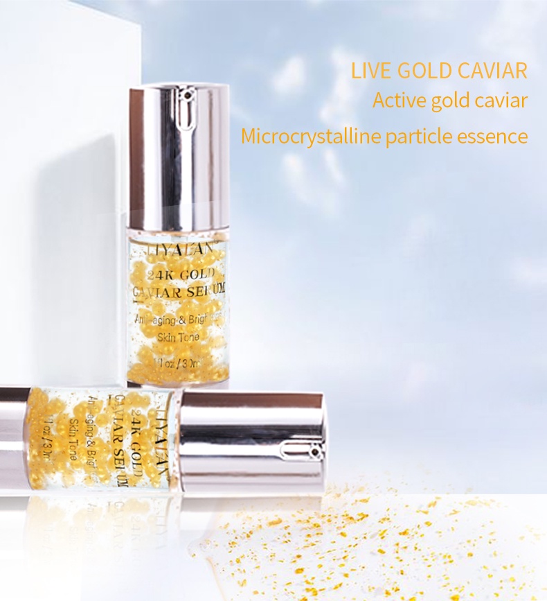 Mô tả Serum LIYAL'AN Vàng 24k Và Trứng Cá Muối Hữu Cơ Làm Trắng Da Chống Lão Hóa 30ml - 1