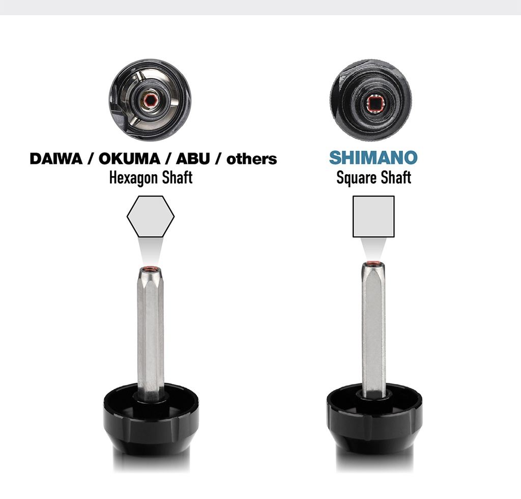 Mô tả Tay quay máy câu cá GOMEXUS không cần nguồn 57mm thích hợp cho Shimano Sienna FX Nasci Daiwa Revros LT RR - 5