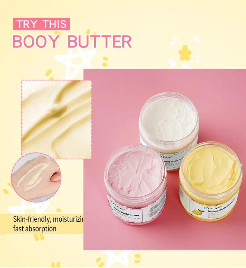 Mô tả Bơ dưỡng thể LIYALAN 200g chiết xuất xoài hữu cơ tự nhiên làm trắng da - 2