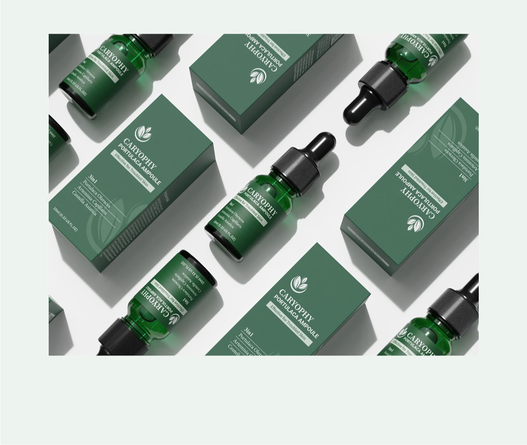 Mô tả Tinh chất giảm mụn mờ thâm Caryophy Portulaca Ampoule 30ml - 2