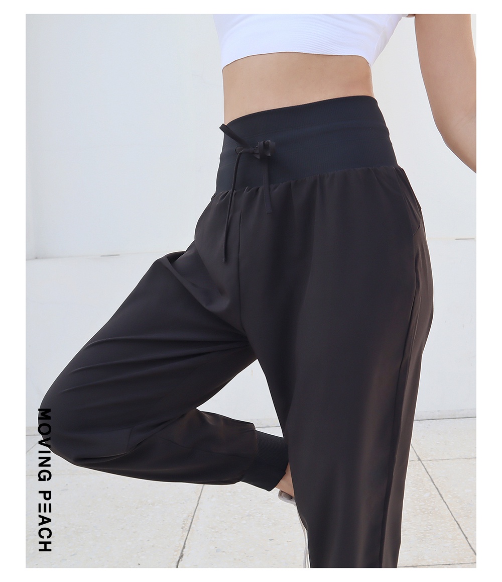 Mô tả MOVING PEACH Quần Jogger Thể Thao Lưng Cao In Họa Tiết Quả Đào Có Size S-XL Cho Nữ DLD - 11