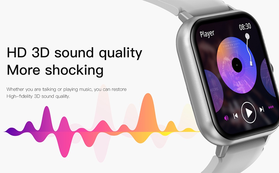 Mô tả Đồng Hồ Thông Minh SKMEI Kết Nối Bluetooth Theo Dõi Sức Khỏe Kèm Phụ Kiện - 3