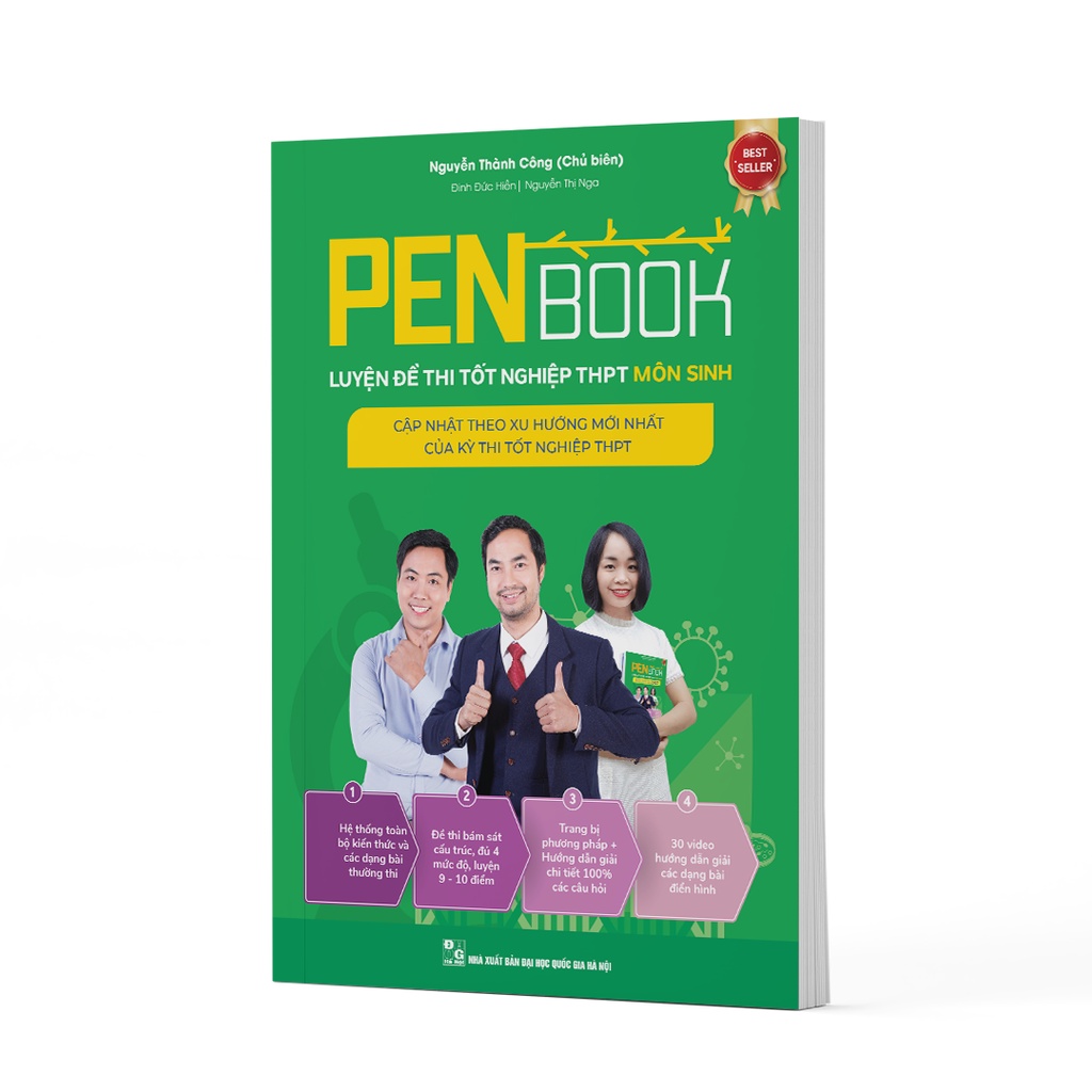 Mô tả Sách - PENBOOK Luyện đề thi Tốt nghiệp THPT môn Sinh - 1