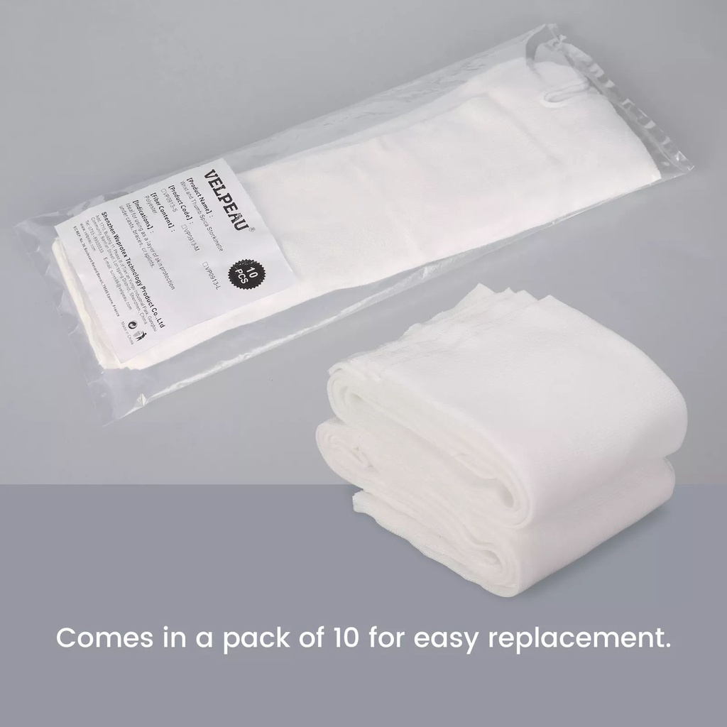 Mô tả VELPEAU Cổ Tay Và Ngón Tay Cái Spica Stockinette (Gói 10 Cái) Vớ Cánh Tay Thoải Mái Bộ Bảo Vệ Da Bằng Vải Bông Tấm Lót Cổ Tay Và Ống Tay Quấn Sẵn Để Nẹp Vòng Đệm Khí Dây Đeo Tay - 12
