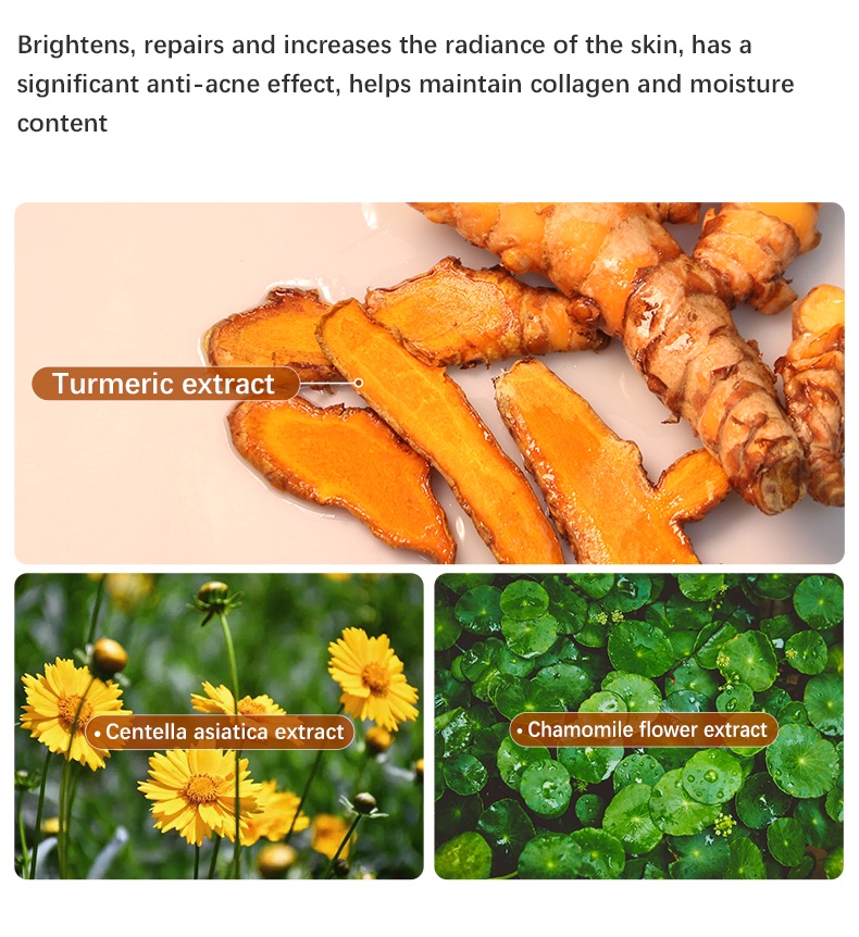 Mô tả Serum nghệ vitamin C LIYALAN dưỡng trắng da 30ml - 2