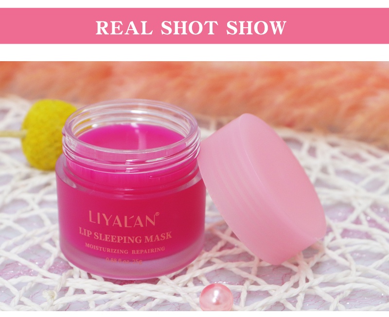 Mô tả Mặt nạ ngủ môi LIYALAN dưỡng ẩm tái tạo làn da hiệu quả chuyên dụng 25g - 7