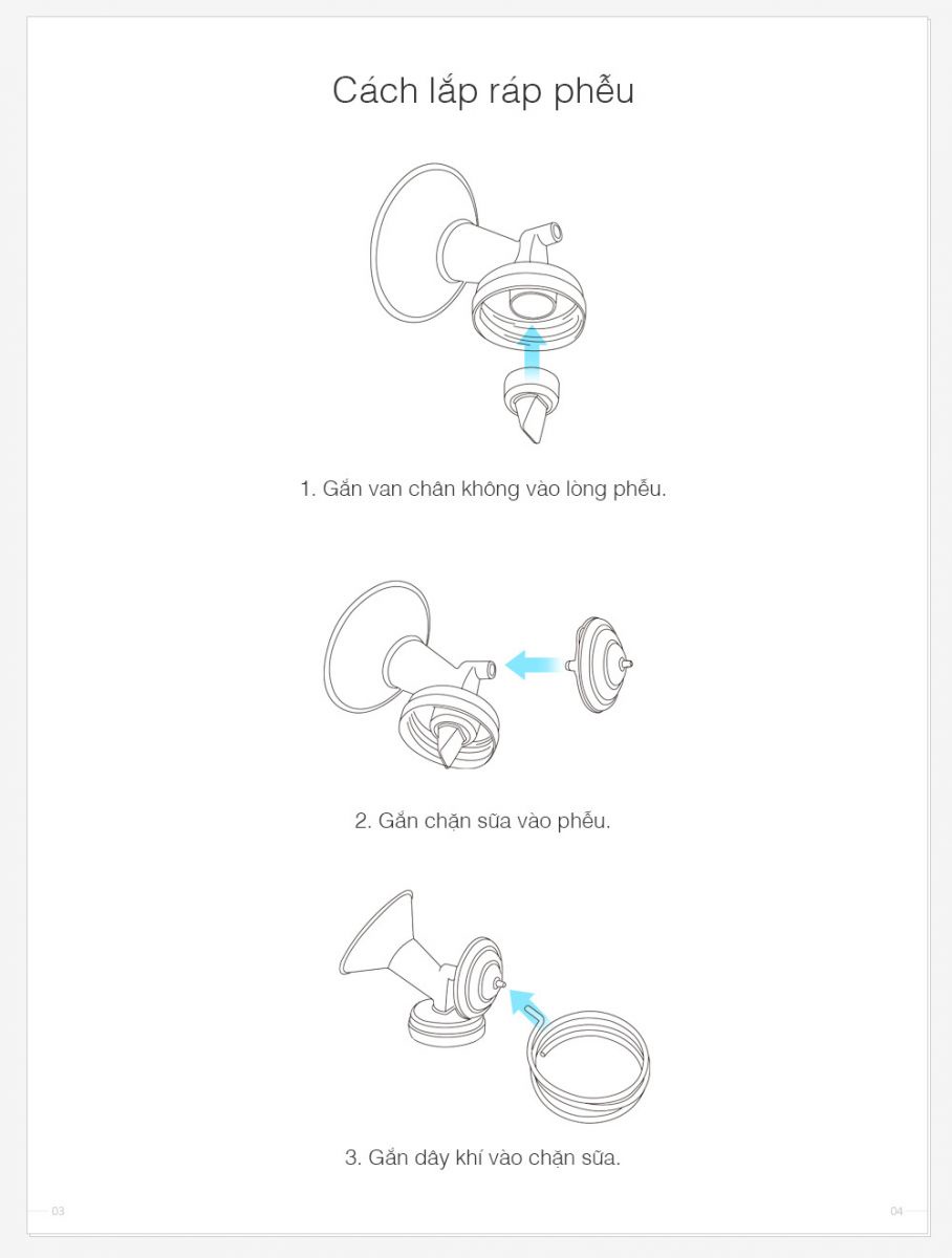Mô tả Phễu Hút Sữa Spectra Chính Hãng (Size 16/20/24/28mm) - 4