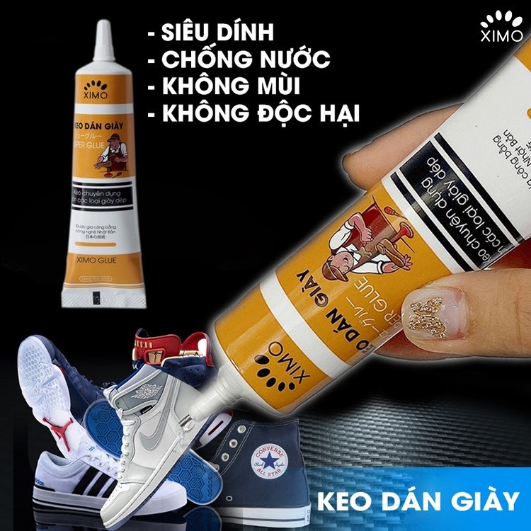 Mô tả Keo dán giày Ximo Erosska siêu dính dùng nhiệt trong suốt không tổn thương da _KDG01 - 2