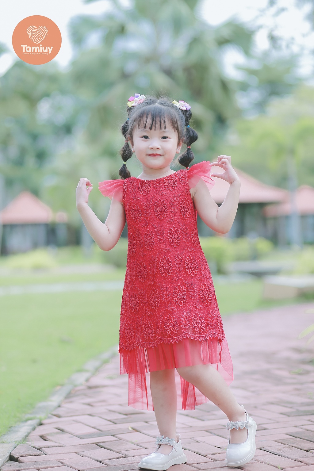 Mô tả Đầm Ren Đuôi Cá Tamiuy Thiết Kế Cao Cấp, Dành Cho Bé Gái (1-10T) - 1