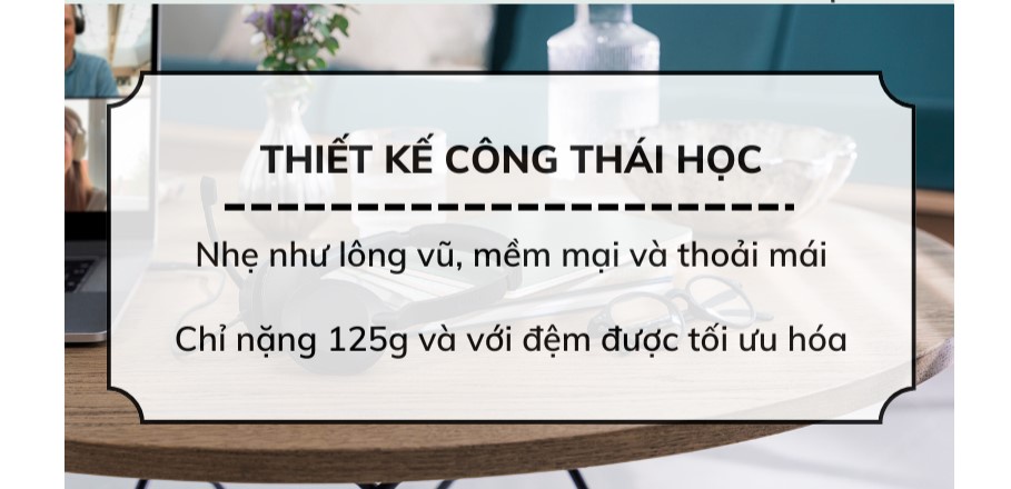 Mô tả Tai Nghe Chụp Tai On-ear JABRA Connect 4H | Đan Mạch | USB C | 2 microphone | Hàng Chính Hãng - 4