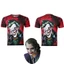 Áo thun Joker vừa vặn thư giãn có đường viền cổ tròn Giữ mát mẻ và thoải mái