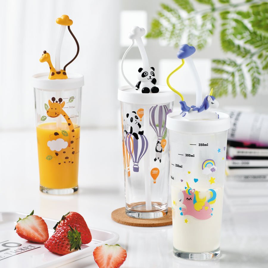 Mô tả Ly Thủy Tinh Đổi Màu Có Nắp Luminarc Lille Scale 425ml | Phân Phối Chính Hãng - 6