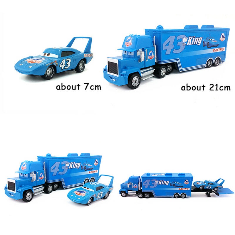 Pixar Ô Tô Lục Giác Lâu Đài Lều Bộ Đồ Chơi Trẻ Em Với Mack Lightning Mcqueen King Racer Jackson Storm