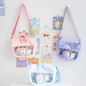 Túi đeo chéo sang trọng Sanrio dành cho trẻ mới biết đi với nhân vật giai điệu và Cinnamoroll của tôi