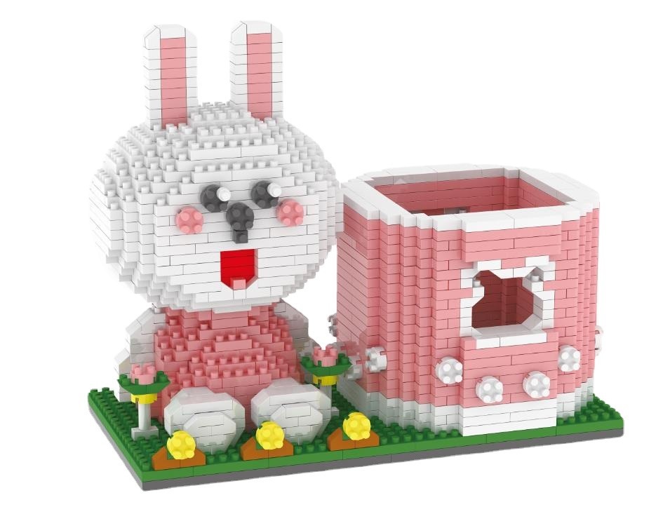 mini  mô hình lắp ráp  bộ    phi hành gia  Đồ Chơi Lắp Ráp Mô Hình  Phi Hành Gia / Chú Cáo Hoạt Hình Dễ Thương