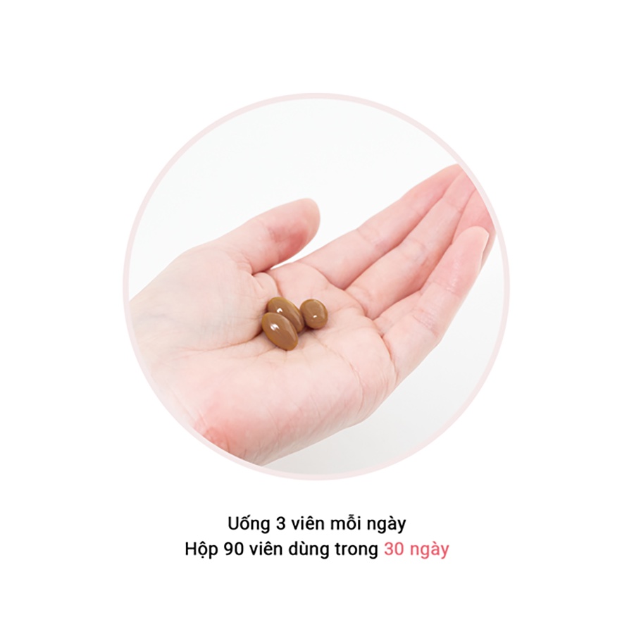 Mô tả Viên Uống Trắng Da, Ngăn Ngừa Lão Hóa, Sạm Nám, Tàn Nhang Giúp Da Đều Màu Từ Thiên Nhiên Shiro Hada Genki Fami Nhật Bản - 12