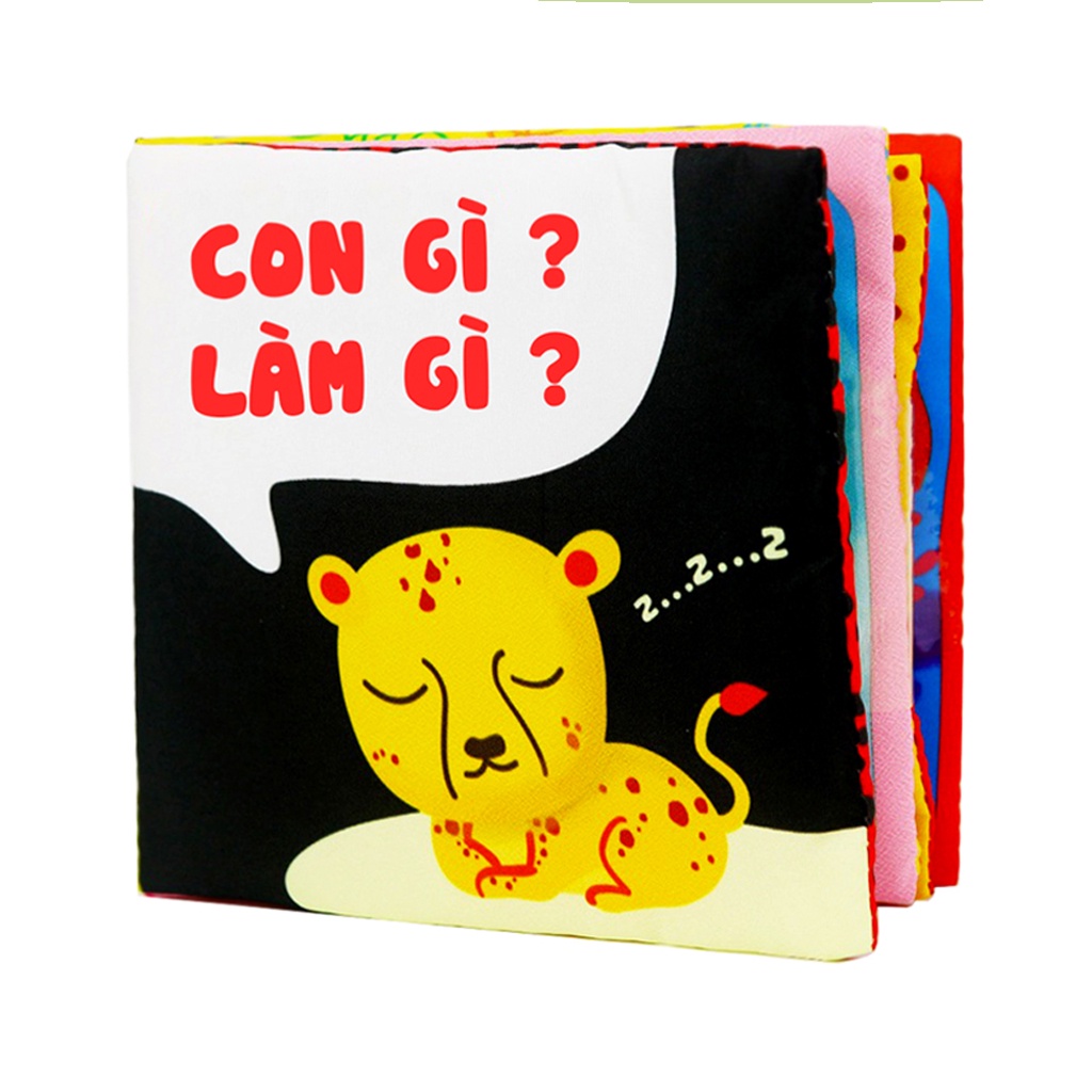 Sách vải PiPoVietnam - Quả gì màu gì