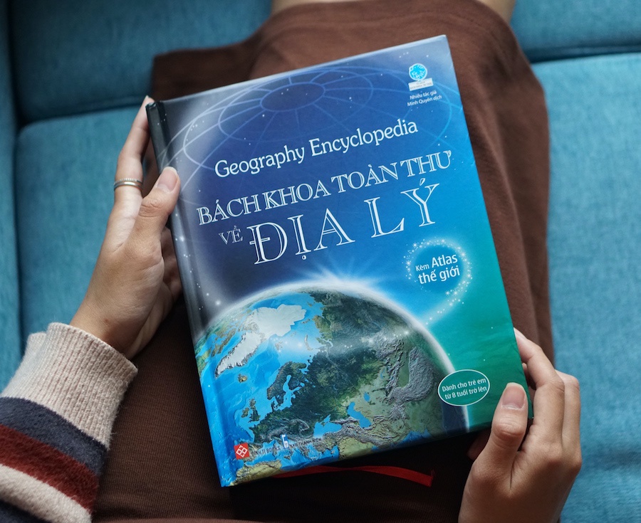 Mô tả Sách Bách Khoa Toàn Thư Về Địa Lý - Kèm Atlas Thế Giới - Geography Encyclopedia (Đinh Tị) - 1