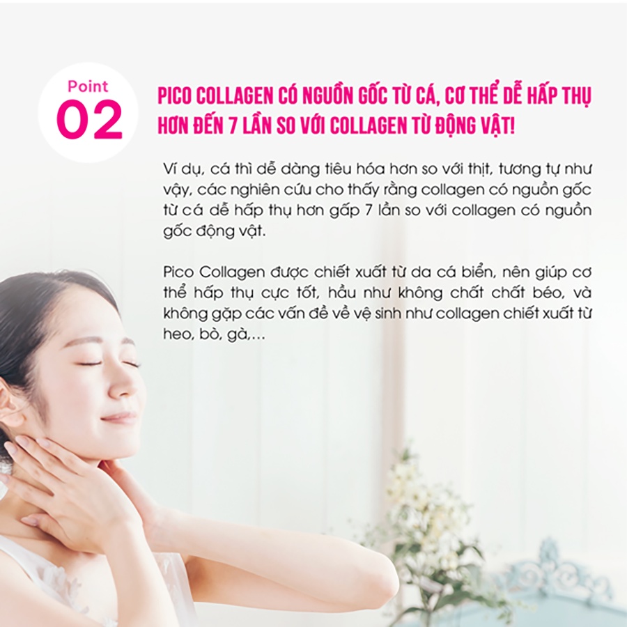 Mô tả Collagen Nhật Bản Giúp Đẹp Da, Ngăn Ngừa Lão Hóa Sạm Nám Hỗ Trợ Tóc Nhanh Mọc Chắc Khỏe, Cân Bằng Nội Tiết Nữ Genki Fami - 7