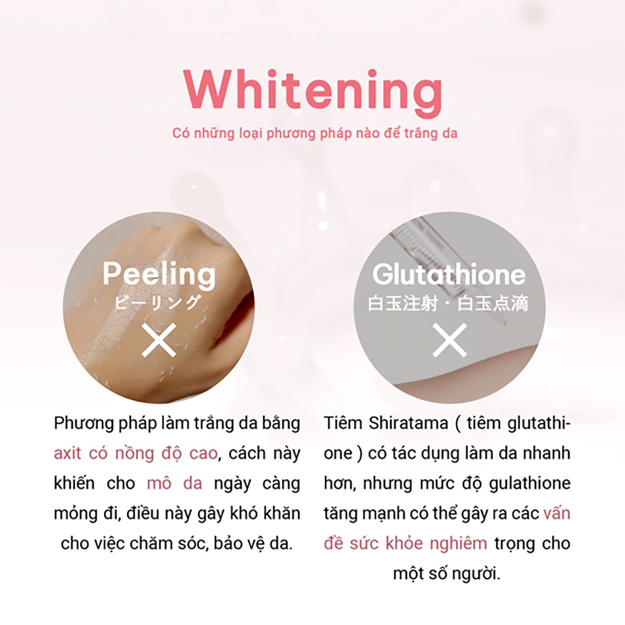 Mô tả Viên Uống Trắng Da, Ngăn Ngừa Lão Hóa, Sạm Nám, Tàn Nhang Giúp Da Đều Màu Từ Thiên Nhiên Shiro Hada Genki Fami Nhật Bản - 6