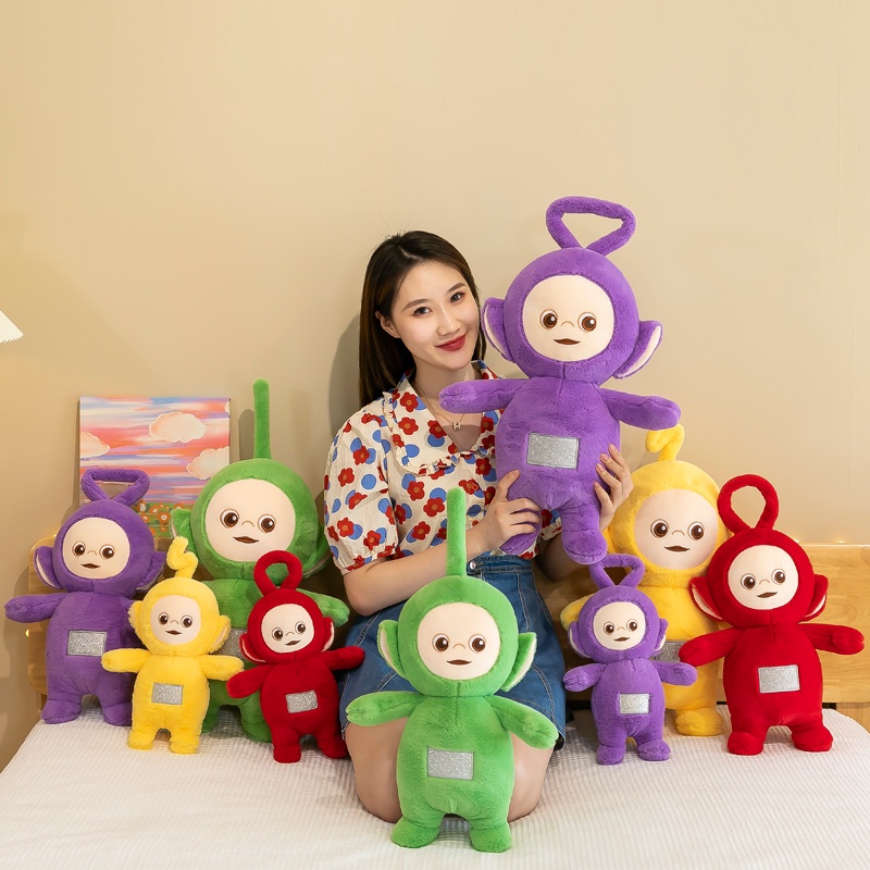 Sang Trọng Teletubbies Mềm Dipsy Po Tinky Winky laa-laa Sang Trọng Đồ Chơi Đứng Búp Bê Kid Quà Tặng Xmas