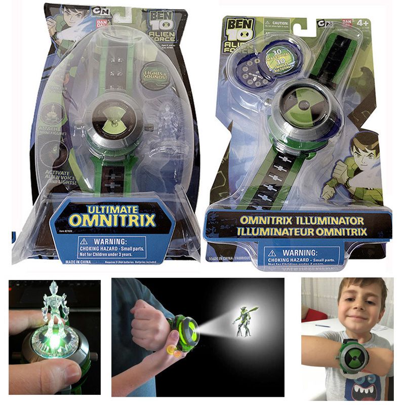 Đồng hồ Omnitrix Project Ben10 Hình ảnh sống động Dây đeo có thể điều chỉnh và chất liệu chất lượng cao