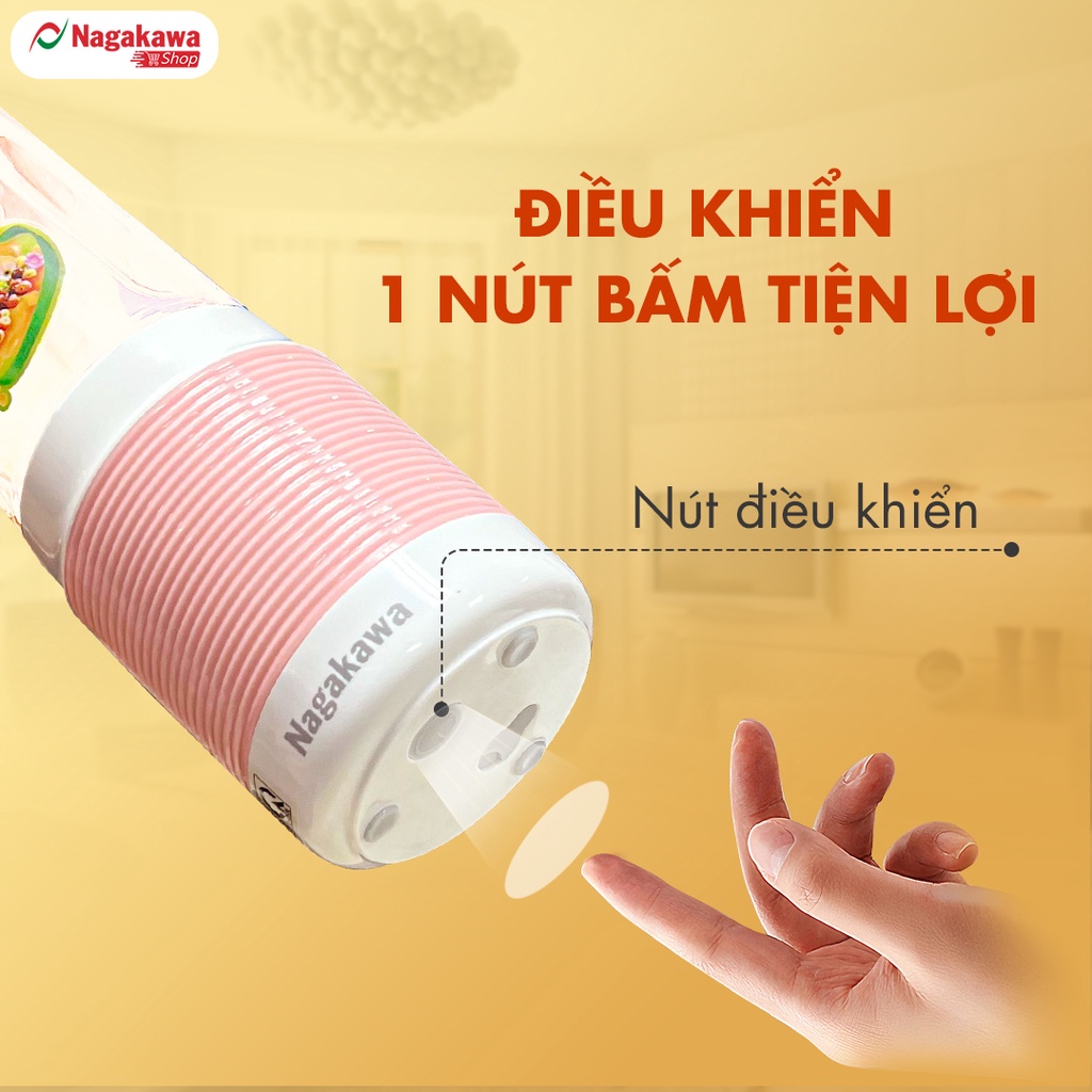Mô tả Máy xay sinh tố cầm tay Nagakawa NAG0826 (300ml – 35W) – Bảo hành 12 tháng - 8