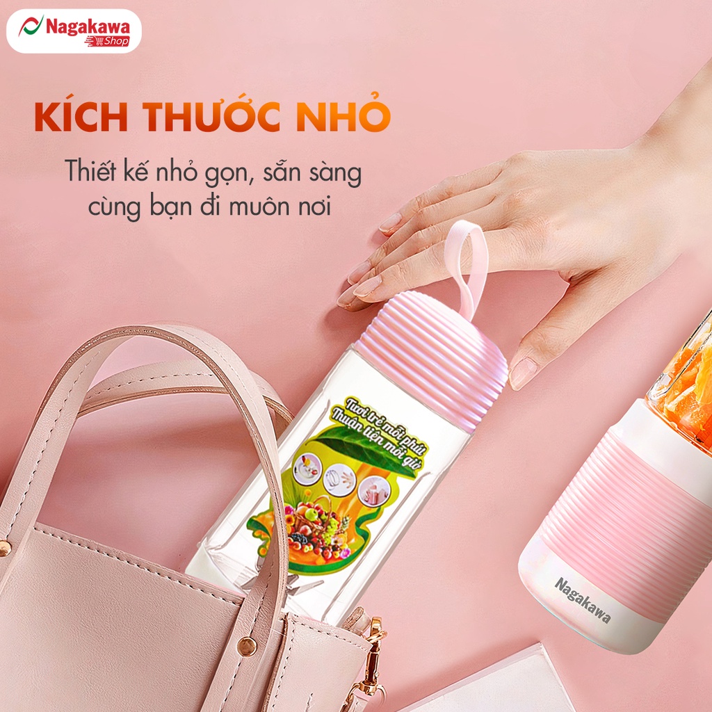 Mô tả Máy xay sinh tố cầm tay Nagakawa NAG0826 (300ml – 35W) – Bảo hành 12 tháng - 1
