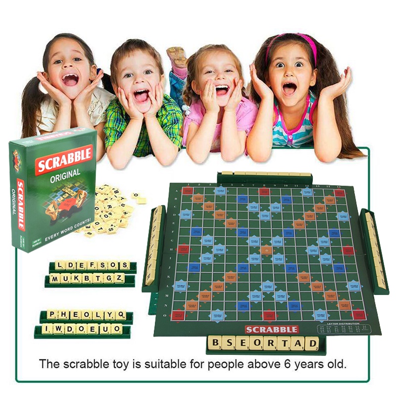 Board Group Trò chơi Scrabble dành cho gia đình và các mối quan hệ thúc đẩy bạn bè