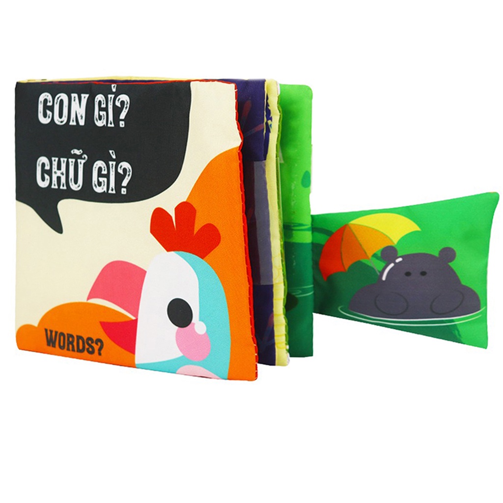 Sách vải PiPoVietnam - Con gì màu gì