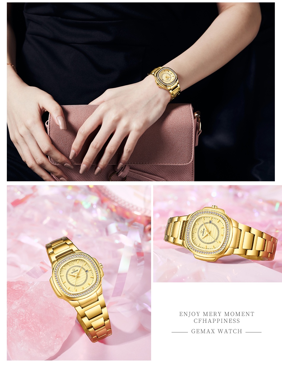 Đồng hồ WWOOR 8874 khóa bướm